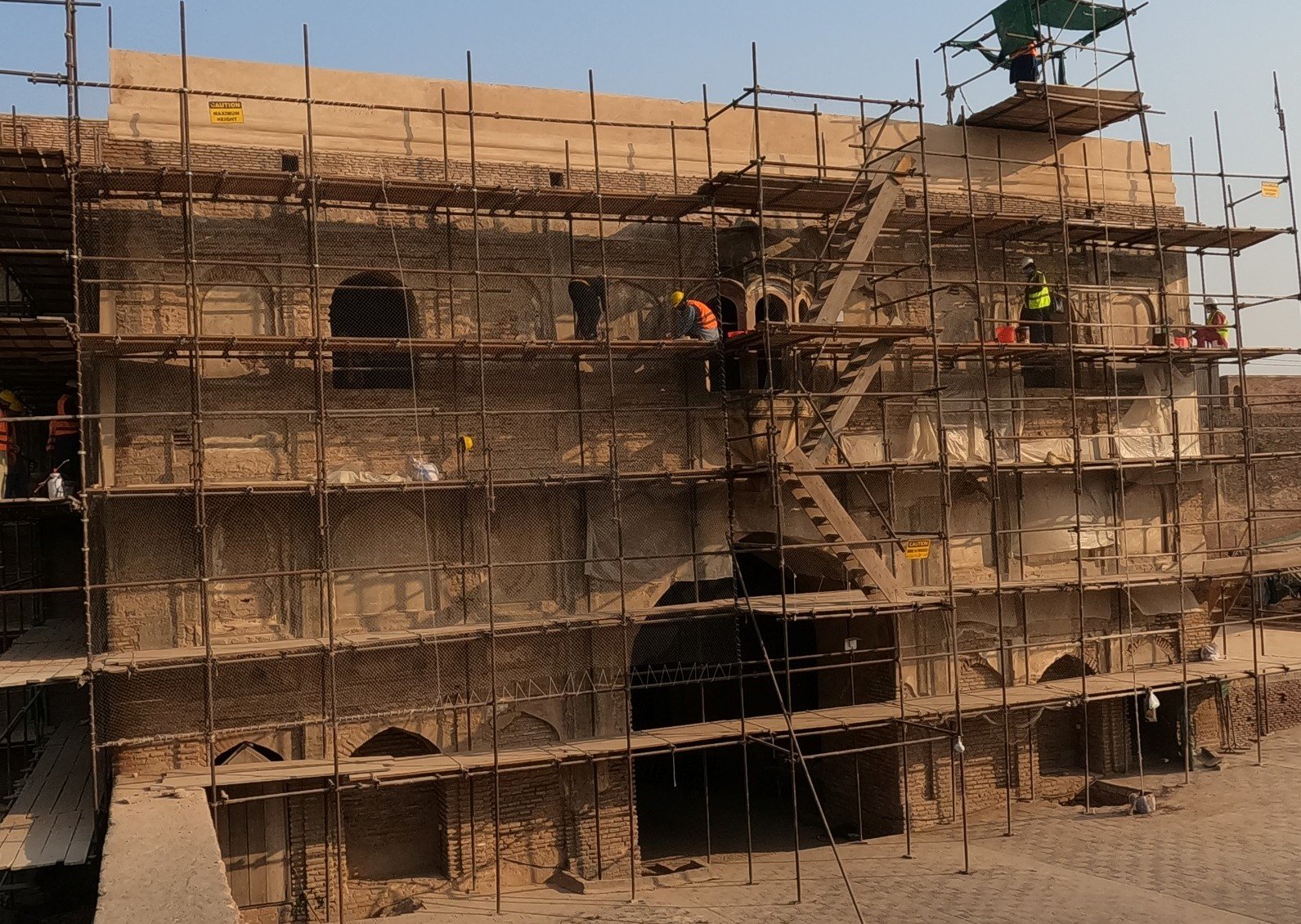 WCLA is conserving Akbari Gate, Lahore fort in Collaboration with AKCS-P & Agence Francaise de Development (AFD)