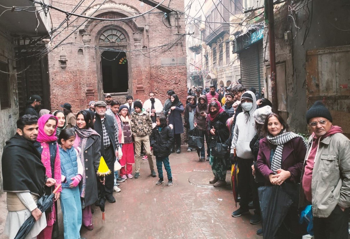 WCLA organized a guided tour of Old Havelis in Androon Lahore