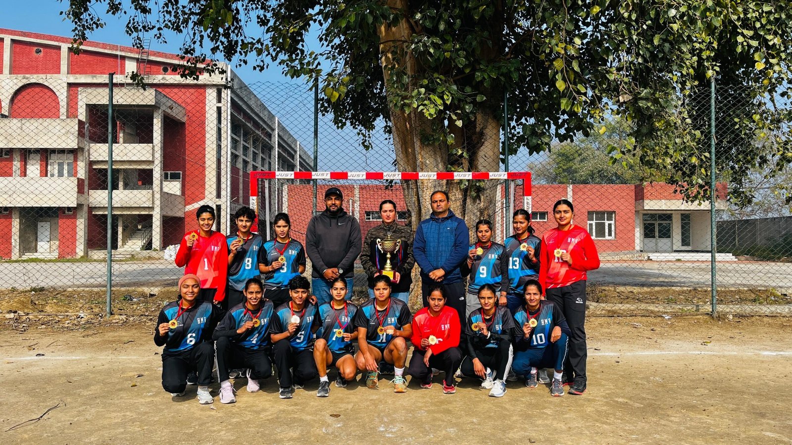 HMV won GNDU Inter College Handball Championship