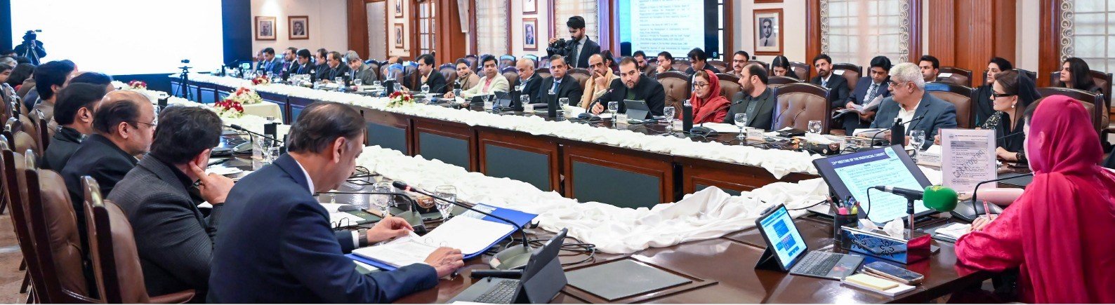 Chief Minister Punjab Maryam Nawaz Sharif presided over 22nd provincial cabinet meeting