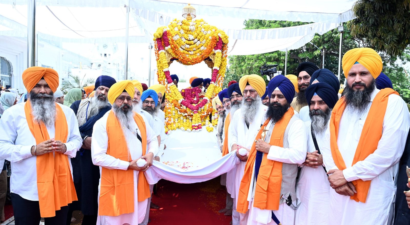 ਨੌਵੇਂ ਪਾਤਸ਼ਾਹ ਜੀ ਦੇ ਪ੍ਰਕਾਸ਼ ਗੁਰਪੁਰਬ ਮੌਕੇ ਸ੍ਰੀ ਅਕਾਲ ਤਖ਼ਤ ਸਾਹਿਬ ਤੋਂ ਸਜਾਇਆ ਨਗਰ ਕੀਰਤਨ