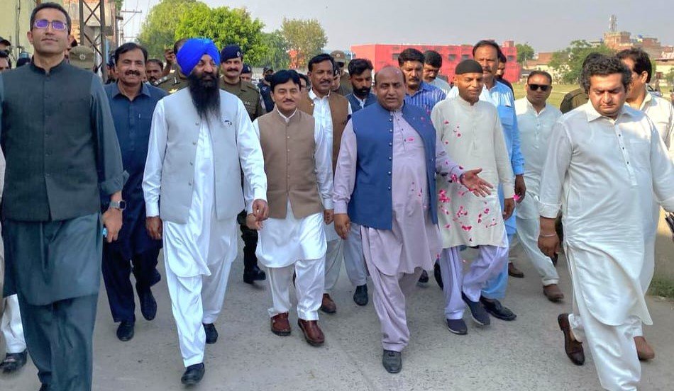 ਘੱਟ ਗਿਣਤੀ ਮਾਮਲਿਆਂ ਦੇ ਸੂਬਾਈ ਮੰਤਰੀ ਰਮੇਸ਼ ਸਿੰਘ ਅਰੋੜਾ ਦਾ ਗੁਜਰਾਂਵਾਲਾ ਦੌਰਾ