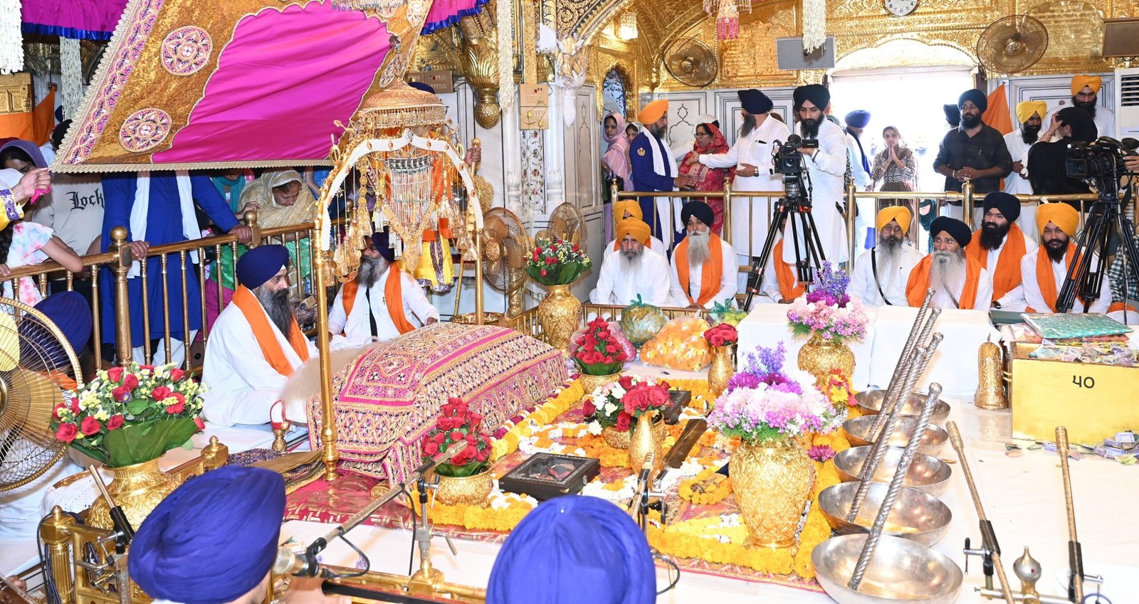 ਸ੍ਰੀ ਗੁਰੂ ਤੇਗ ਬਹਾਦਰ ਸਾਹਿਬ ਜੀ ਦੇ ਪ੍ਰਕਾਸ਼ ਪੁਰਬ ਮੌਕੇ ਗੁਰਦੁਆਰਾ ਗੁਰੂ ਕੇ ਮਹਿਲ ਵਿਖੇ ਹੋਏ ਗੁਰਮਤਿ ਸਮਾਗਮ