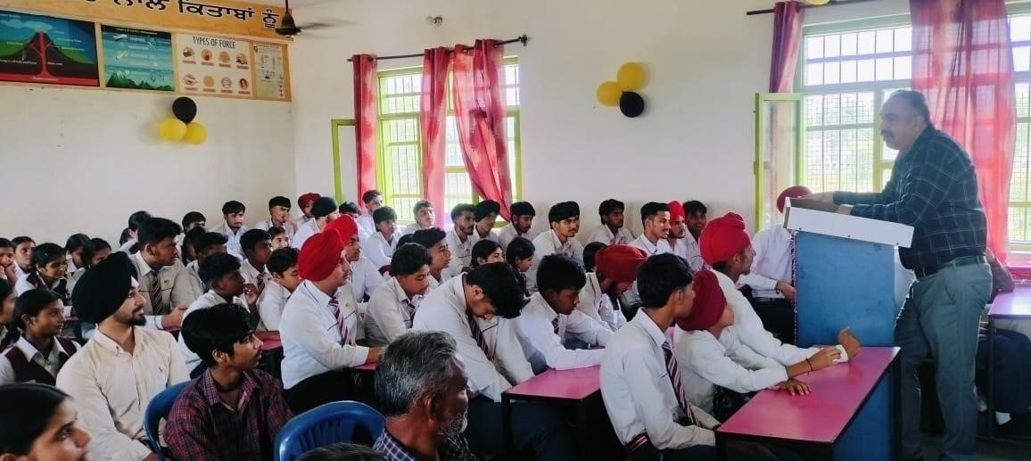 Dream big, aim high, and let nothing deter you from achieving greatness : DC Sandeep Rishi inspires young minds