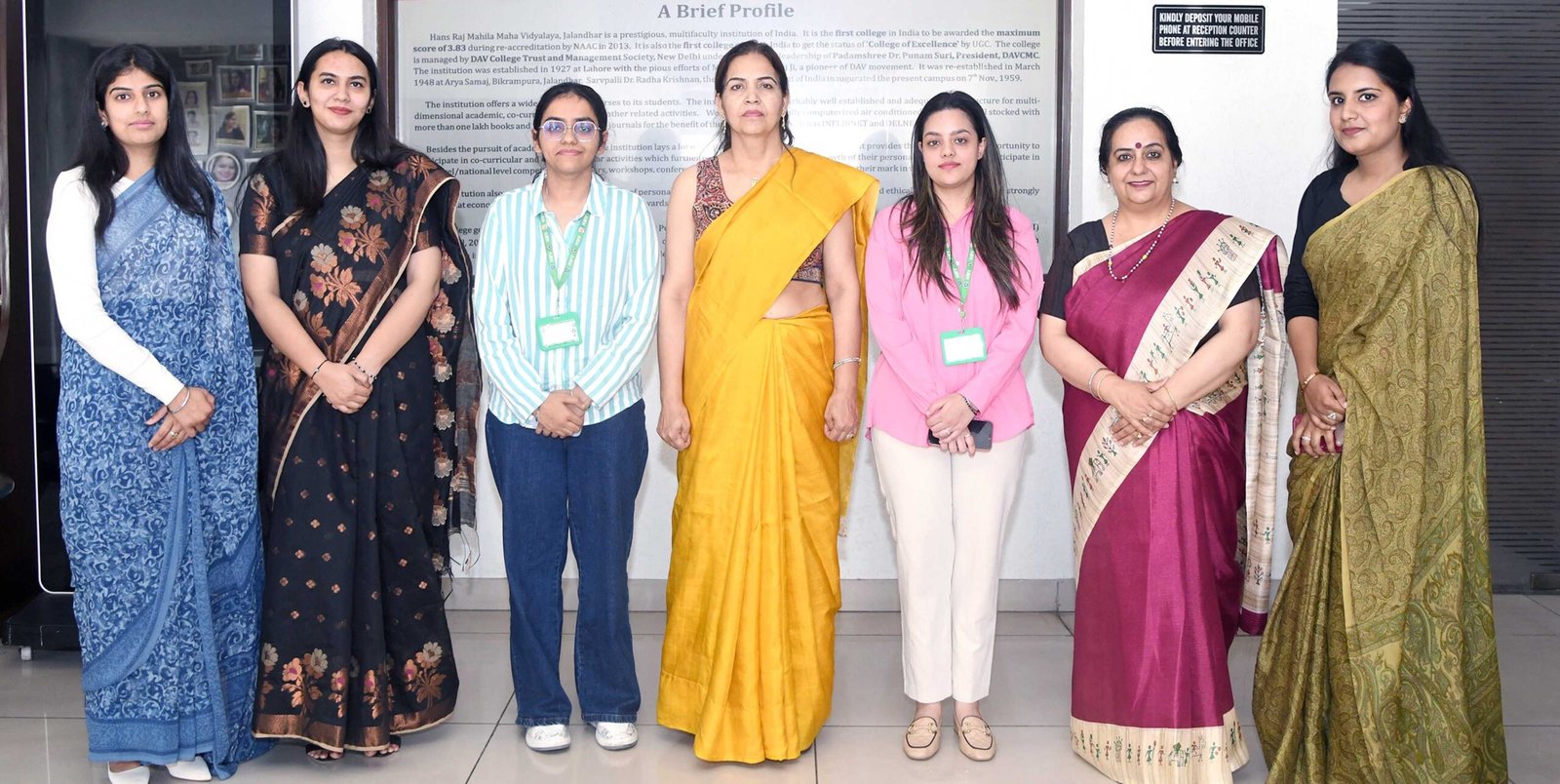 B.Voc (MHC) Sem 5 Students of HMV Bagged University Positions
