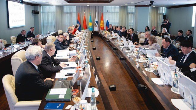 Alexei Overchuk attends Eurasian Economic Commission Council meeting