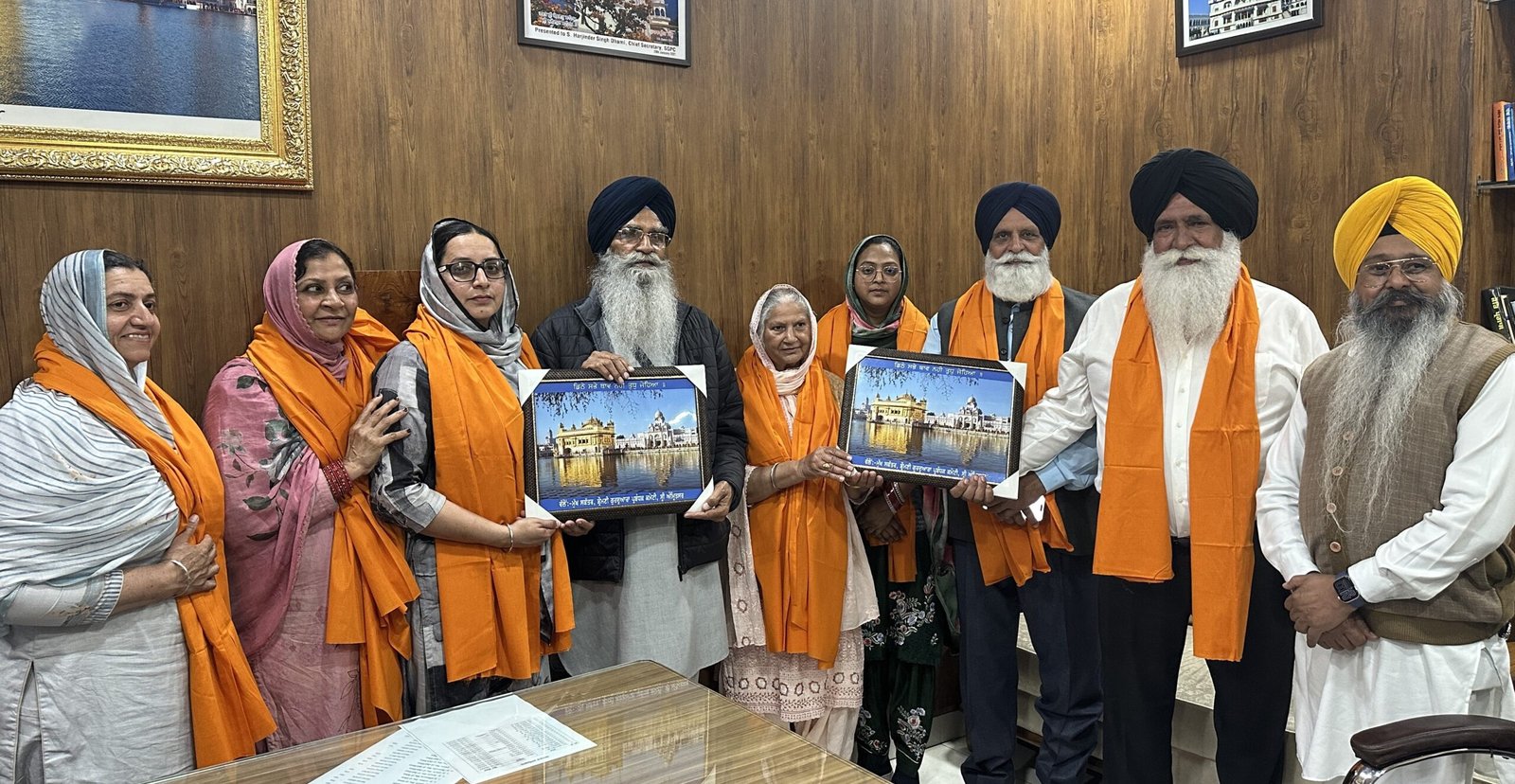 ਅਮਰੀਕਾ ਤੋਂ ਪੁੱਜੇ ਸਿੱਖ ਵਫ਼ਦ ਨੇ ਸ਼੍ਰੋਮਣੀ ਕਮੇਟੀ ਪ੍ਰਧਾਨ ਐਡਵੋਕੇਟ ਧਾਮੀ ਨਾਲ ਕੀਤੀ ਮੁਲਾਕਾਤ
