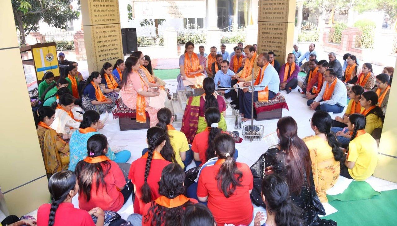 SSC II Session 2026–27 at HMV Collegiate Sr. Sec. School begins with Auspicious Havan Ceremony
