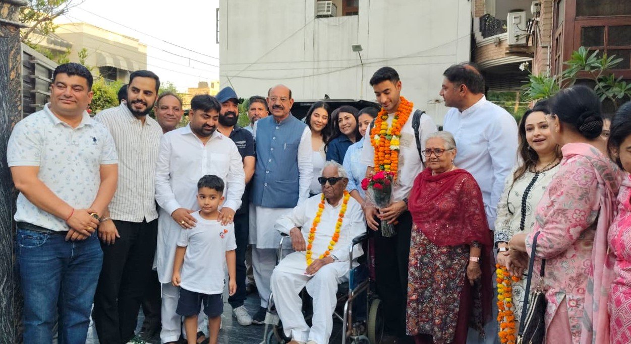 Krish Bhagat brings laurels to the state and the country through his hard work, dedication and talent: Cabinet Minister Mohinder Bhagat