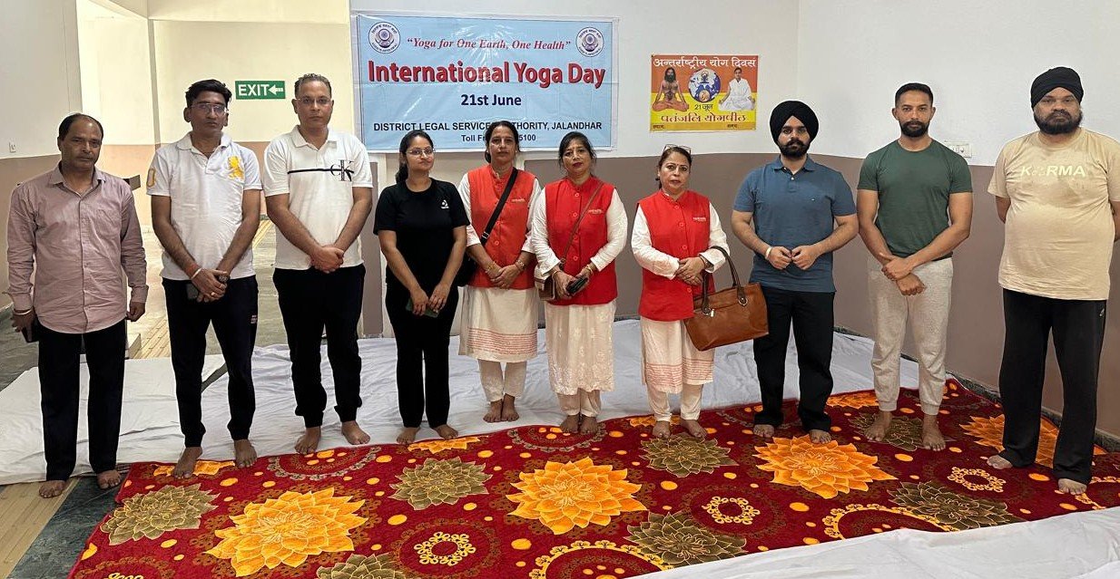 ਜ਼ਿਲ੍ਹਾ ਕਾਨੂੰਨੀ ਸੇਵਾਵਾਂ ਅਥਾਰਟੀ ਨੇ ਮਨਾਇਆ ਅੰਤਰਰਾਸ਼ਟਰੀ ਯੋਗ ਦਿਵਸ