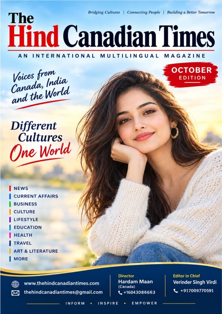 The Hind Canadian Times October 2026